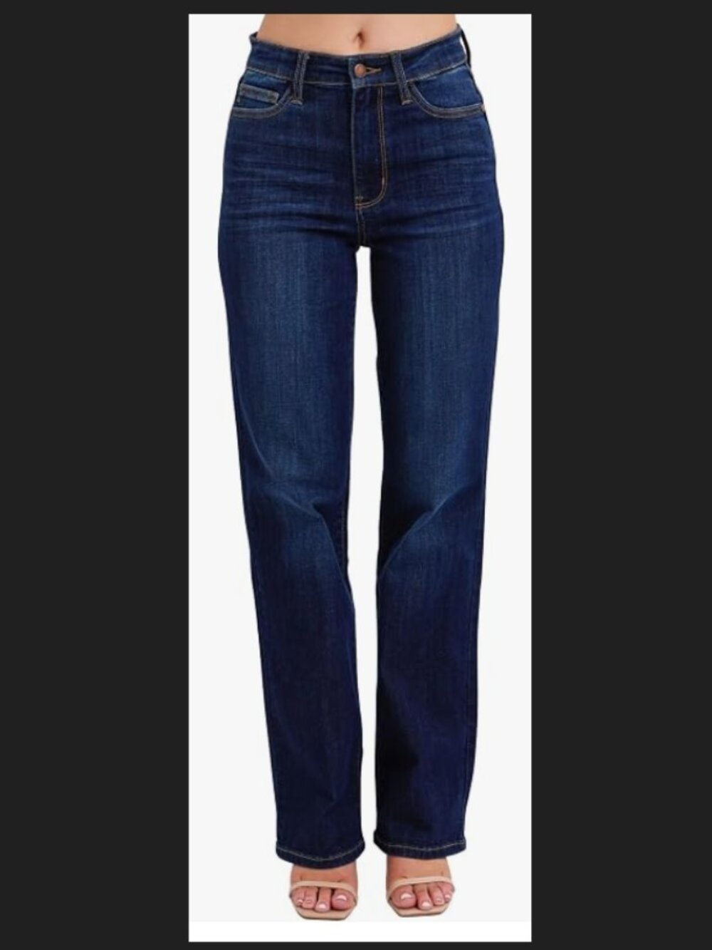 Judy Blue High Rise Straight Jeans